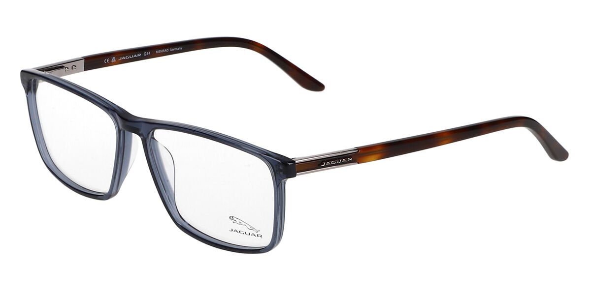 Jaguar 2009 4722 Men's Eyeglasses Blue Size 57 - Blue Light Block Available thumbnail
