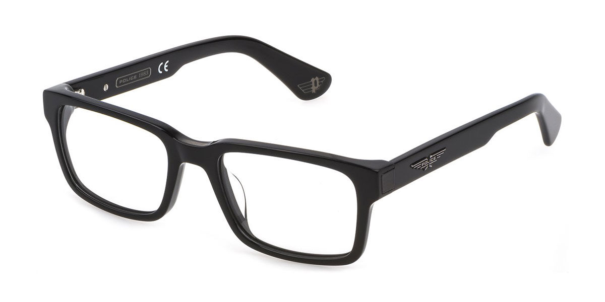 Eyewear  Police Vple36n Origins Bullet 2 Col. 0700 Uomo Squadrata Nero