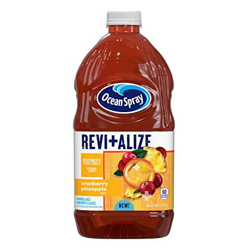 Ocean Spray Revitalize Cranberry Pineapple Juice Drink  60 Fl Oz Bottle