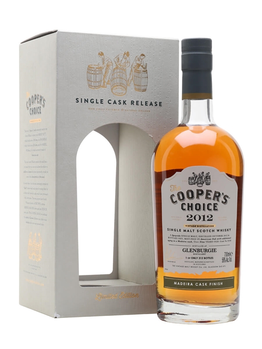 Glenburgie 9 Year Old 2012 (cask 9598) - the Cooper's Choice (the Vintage Malt Whisky Co.) 70cl 56%