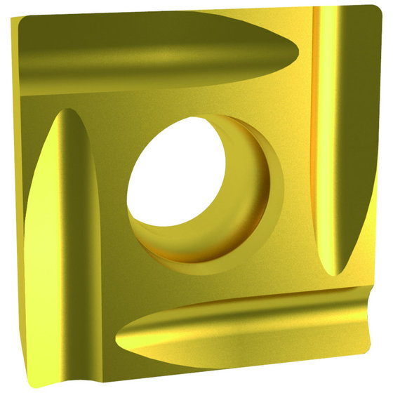 GÜHRING® - Wendeschneidplatte 6317 SCHX09T302FL-116 DIN ISO 6987 VHM TiN