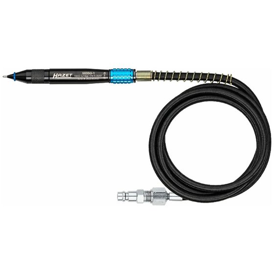 Hazet 9035G-1 Air-power Graver: Precise Robust Silenced 6.3 Bar