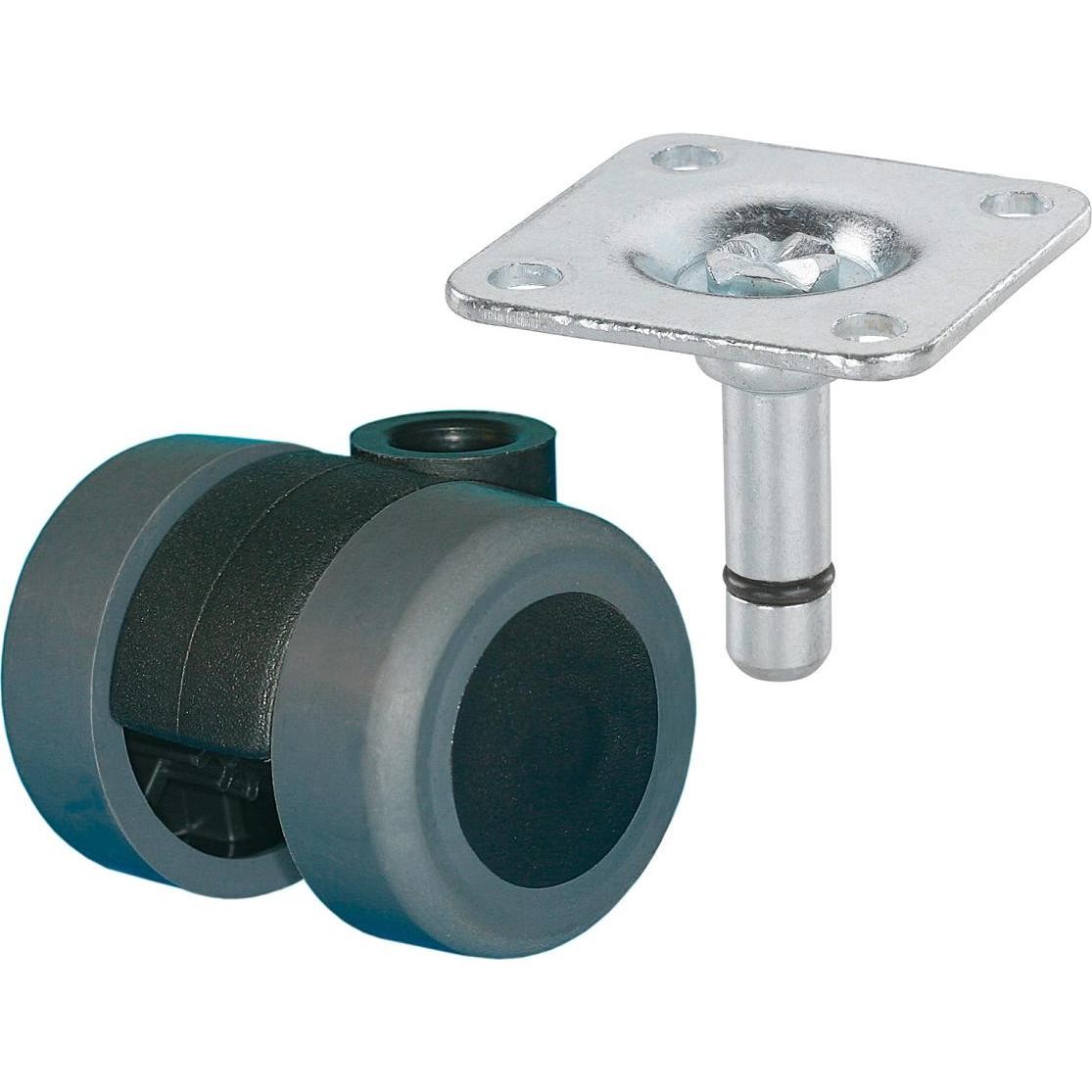 DÃ¶rner + Helmer 761340 Parkett-Containerrolle 35mm, Platte, 38x38 Mm, TrKr 70kg, Ohne Abdeckung
