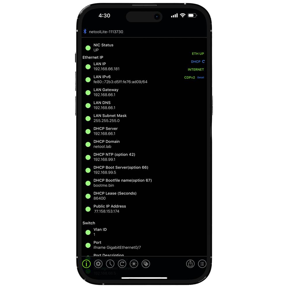 Netool IO NetzwerkprÃ¼fgerÃ¤t NE1E4 Netool.io Lite - 4erPack TEAM PACK Netzwerk