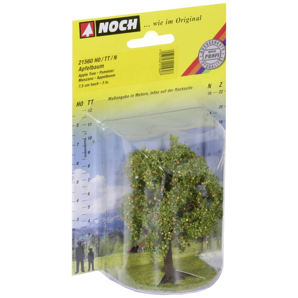 NOCH Apple Profi Tree 7.5cm HO Gauge Scenics 21560