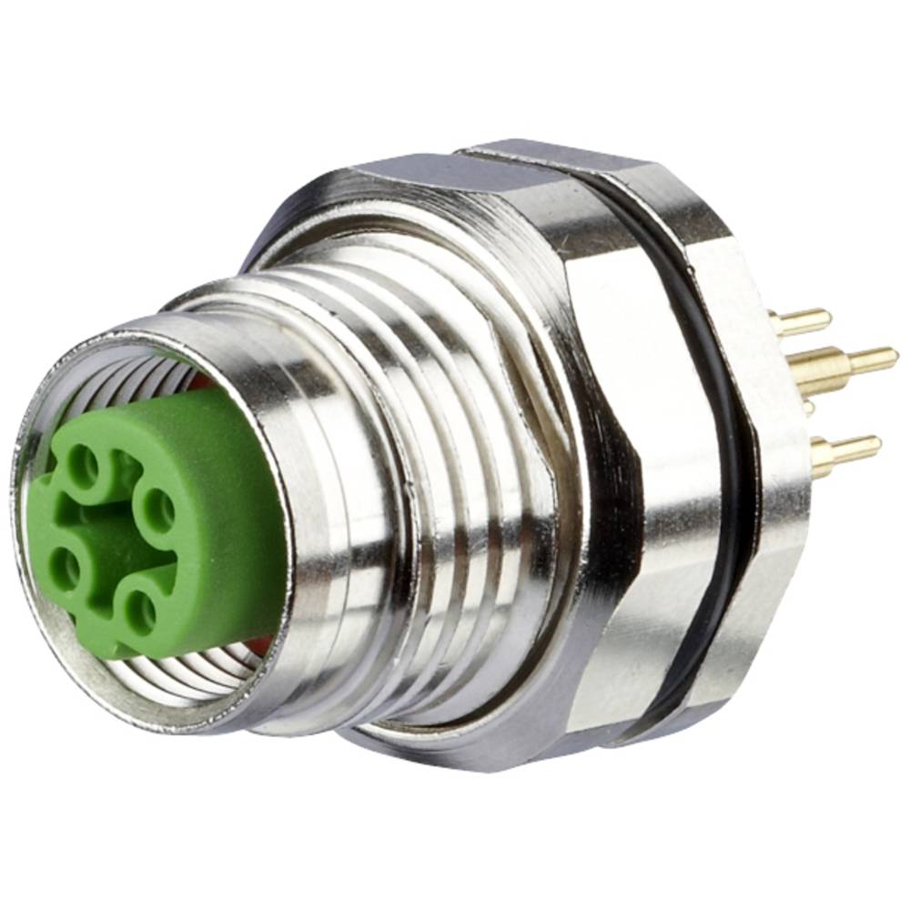 Metz Connect MMW370A1A1 PCB Terminal Socket 4-Pin IP67 Rail Use