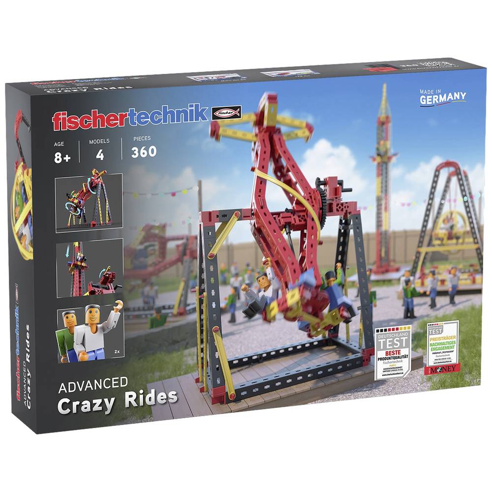 Fischertechnik Crazy Rides Building Kit - Multicolor
