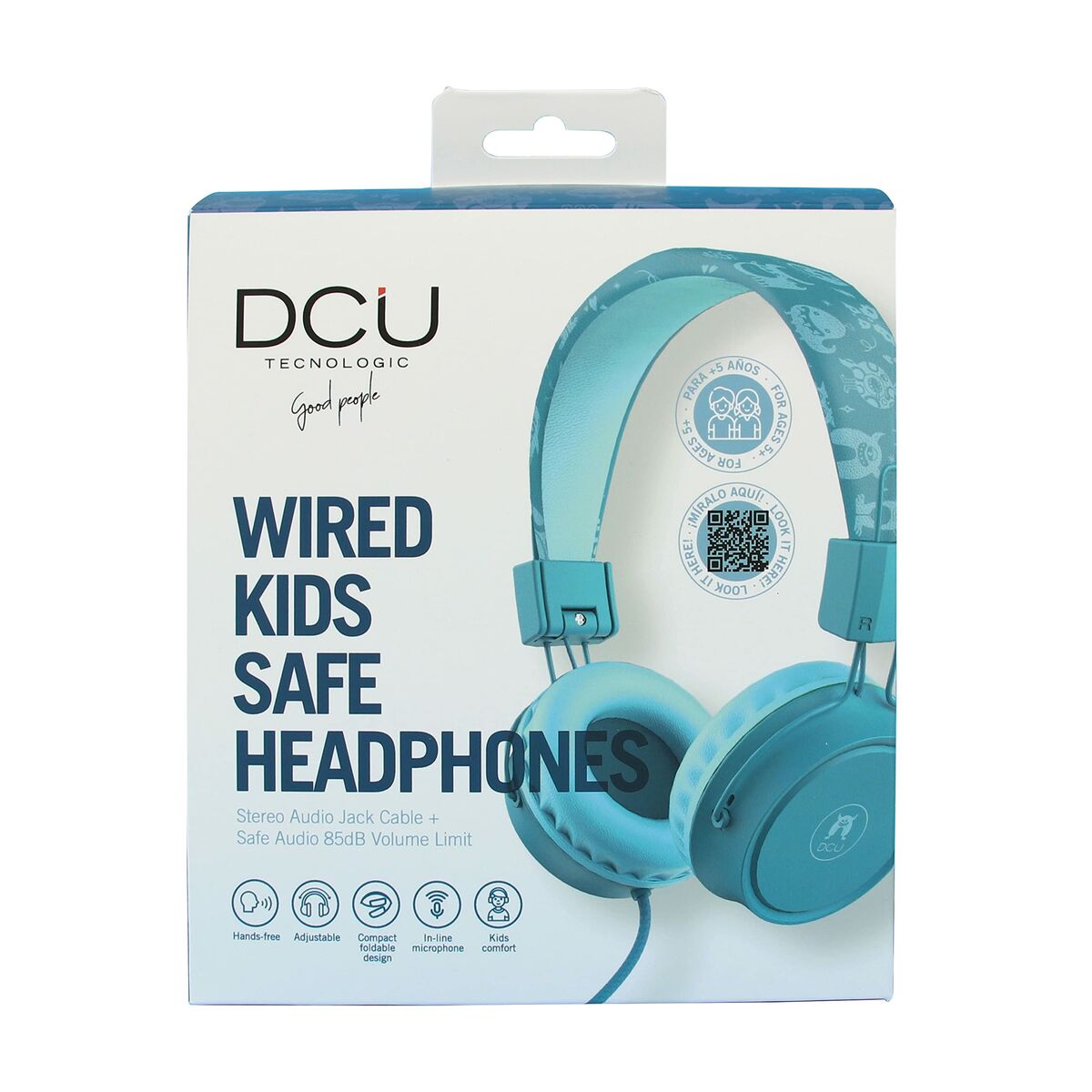 Kopfhörer Dcu Safe Blau thumbnail
