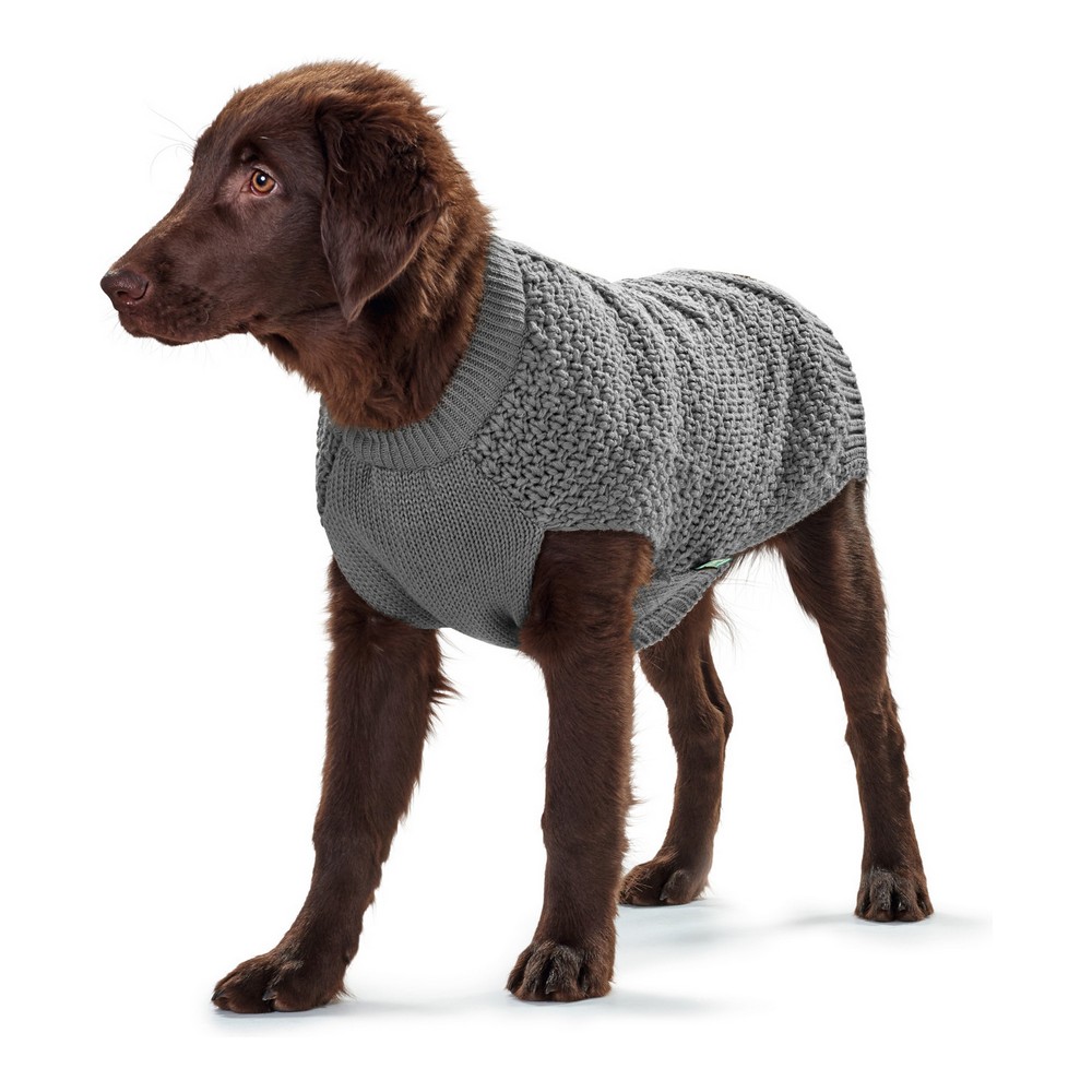 Hunter Malmo Grey Dog Sweater - 35 Cm
