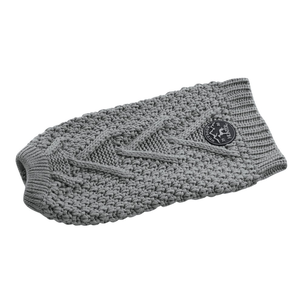 Hunter Malmo Grey Dog Sweater - 35 Cm thumbnail