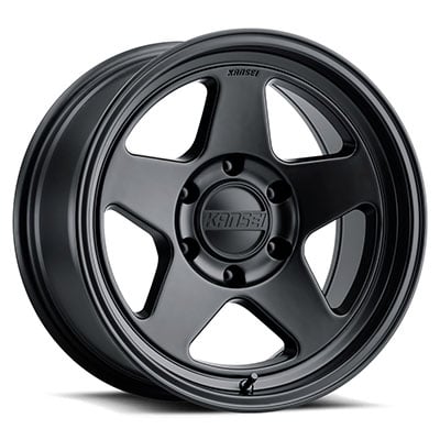 17x8.5 Kansei K12MB KNP Matte Black Wheel 6x5.5 (0mm)