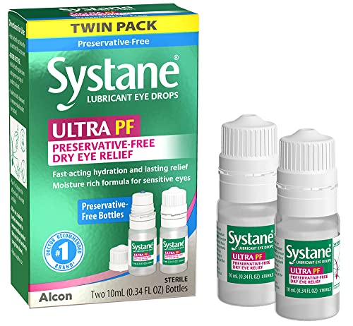 Systane Eye Drops - Ultra Pf Twin Pack 2-0.34 Fl Oz Bottles