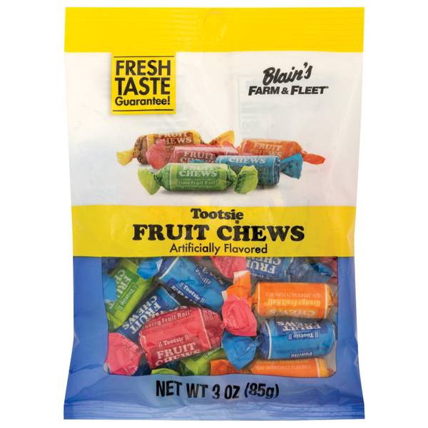Blain's Farm & Fleet 3 Oz Fruit Flavored Tootsie Rolls