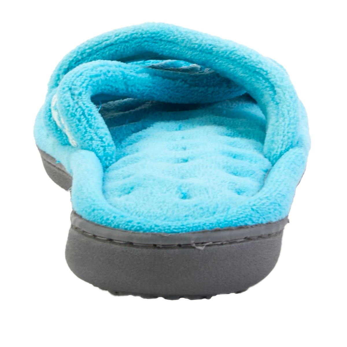 Womens Isotoner Microterry ECO Comfort Bay Band Slide Slippers thumbnail