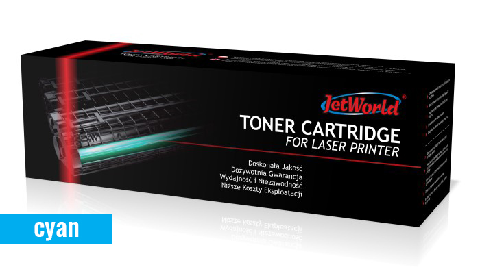 Toner Cartridge JetWorld Cyan Samsung CLX 9201 Replacement CLT-C809S