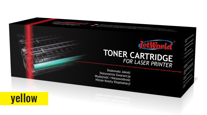 Toner Cartridge JetWorld Yellow Samsung CLX 9201 Replacement CLT-Y809S