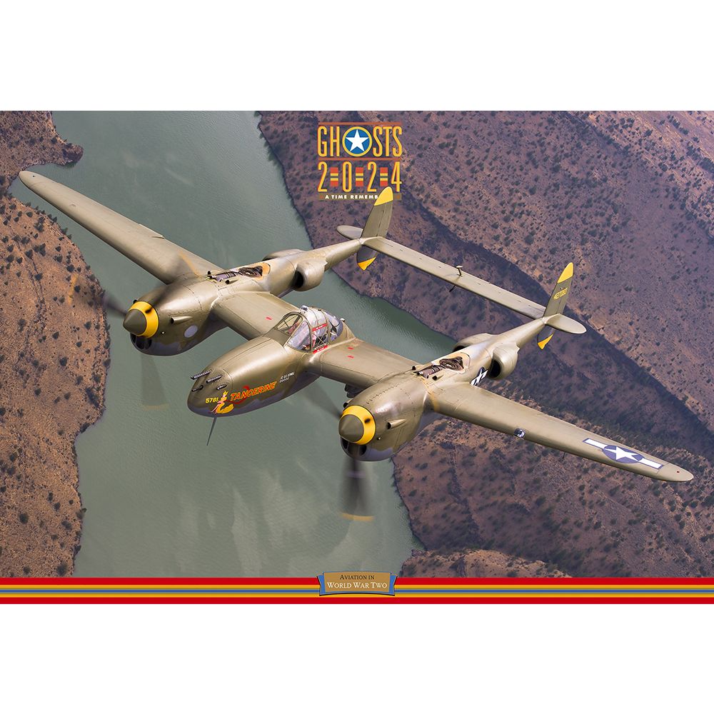 Ghosts, World War Two Time Remembered Deluxe Calendar 2024