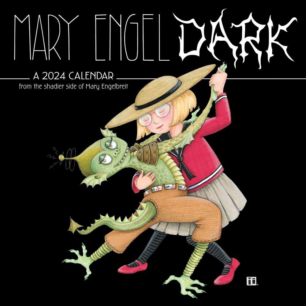 Mary Engelbreit's EngelDark 2024 Wall Calendar