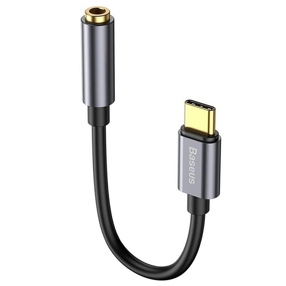 Baseus CATL54-0G Kabelová Redukce Z USB-C Na 3.5mm Audio Jack L54 (female) Deep Grey thumbnail