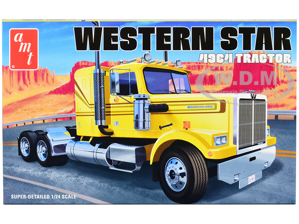 AMT 1300 1/24 Western Star 4964 Tractor Plastic Model Kit