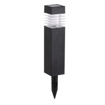 Lampa Solara FLINK FK-LS-23310, 1.5 Lumeni, 1 LED, Lumina Rece, IP44 (Negru)