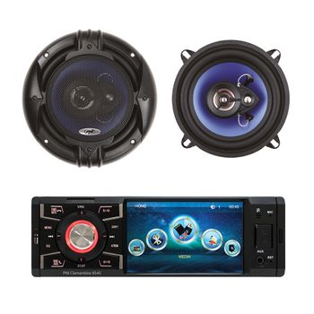 Pachet MP5 Player Auto PNI Clementine 9545 + Difuzoare Auto Coaxiale PNI HiFi500, 100W, 12.7 Cm