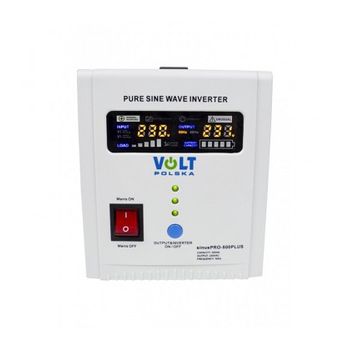 UPS VOLT Polska SInus PRO 500 VA 350W Centrala Termica (baterie Externa)