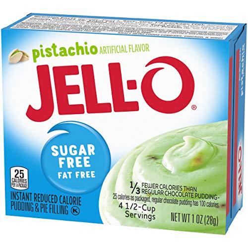 Jell-O Instant Pistachio Sugar-Free Fat Free Pudding & Pie Filling (1 Oz Boxes, Pack of 6) thumbnail