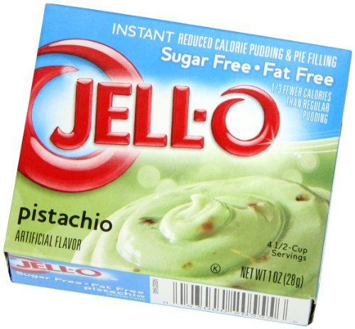 Jell-O Instant Pistachio Sugar-Free Fat Free Pudding & Pie Filling (1 Oz Boxes, Pack of 6) thumbnail