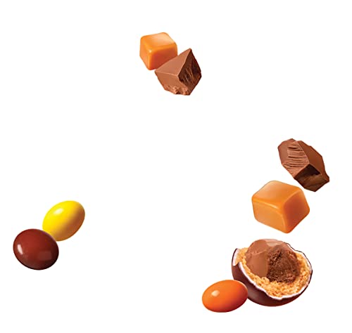 Reese S Pieces with Caramel Milk Chocolate Candy – 170g / 6 Oz – Sweet Caramel & Chocolate Treats thumbnail