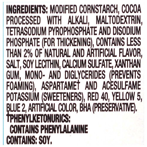 Jell-O Sugar-Free Chocolate Fudge Instant Pudding Mix 1.4 Ounce Box (Pack of 6) thumbnail