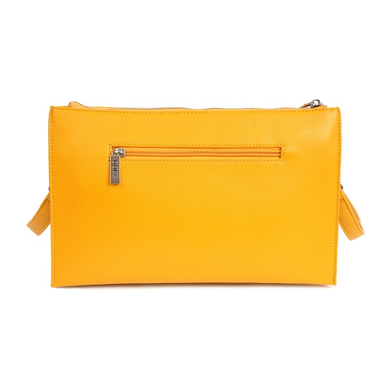 Dámská Crossbody Kabelka Doca 14836 - žlutá thumbnail