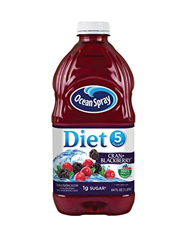 Ocean Spray Diet Cran-Blackberry Juice Drink, 64 Ounce Bottles (Pack of 8)