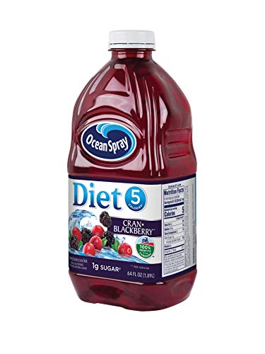 Ocean Spray Diet Cran-Blackberry Juice Drink, 64 Ounce Bottles (Pack of 8) thumbnail