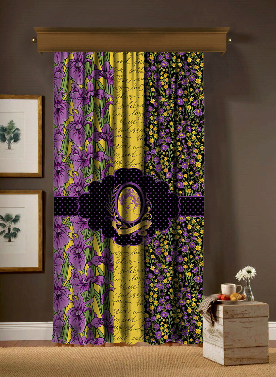 Draperie, Cipcici, 34-0049, 140x260 Cm, Poliester, Multicolor