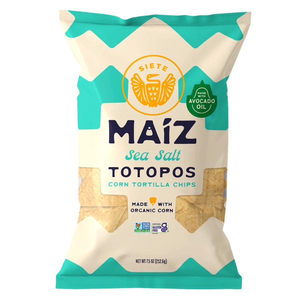 Siete Maiz Sea Salt Corn Tortilla Chips - 7.5oz