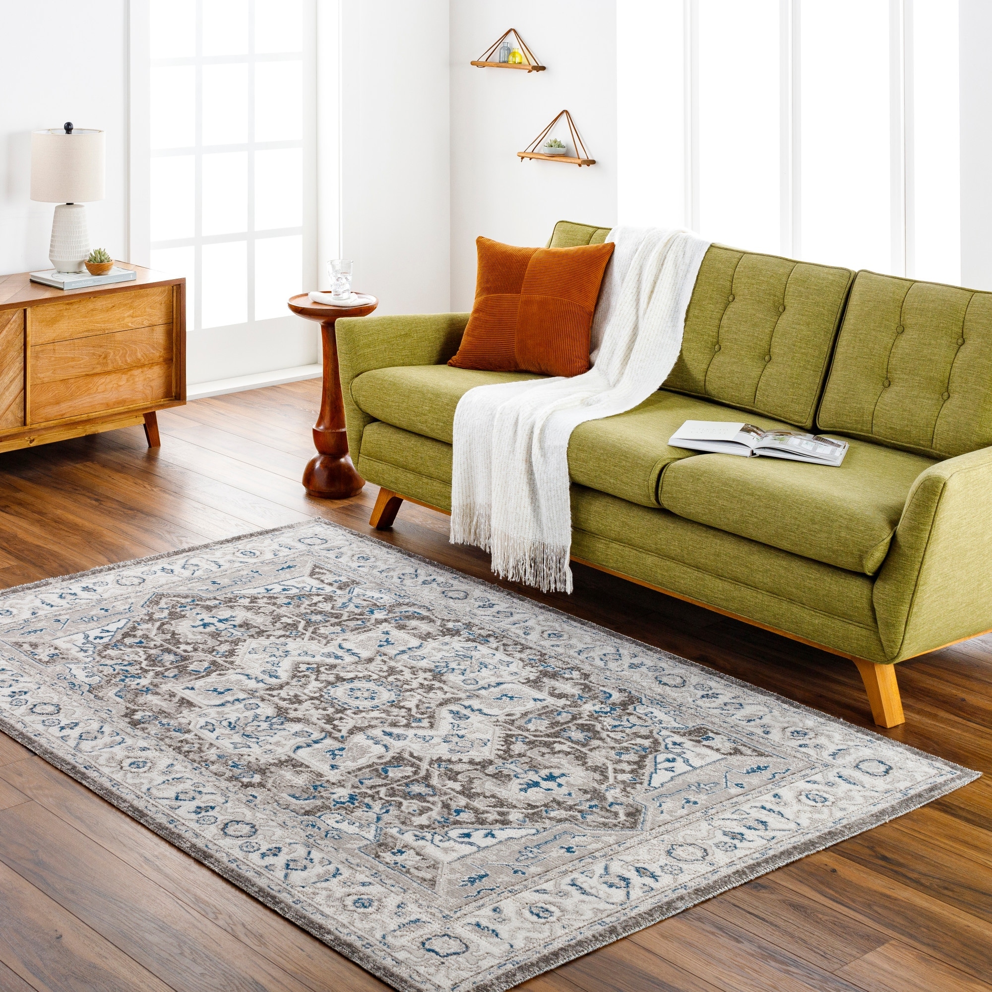 Basel BOS-2313 Machine Crafted Area Rug thumbnail
