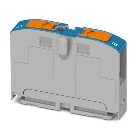 Phoenix Contact Distribution Block, 2 Way, 24A, Grey
