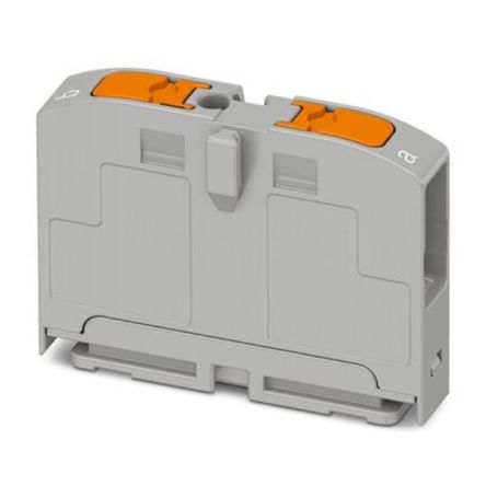 Phoenix Contact Distribution Block, 2 Way, 24A, Grey