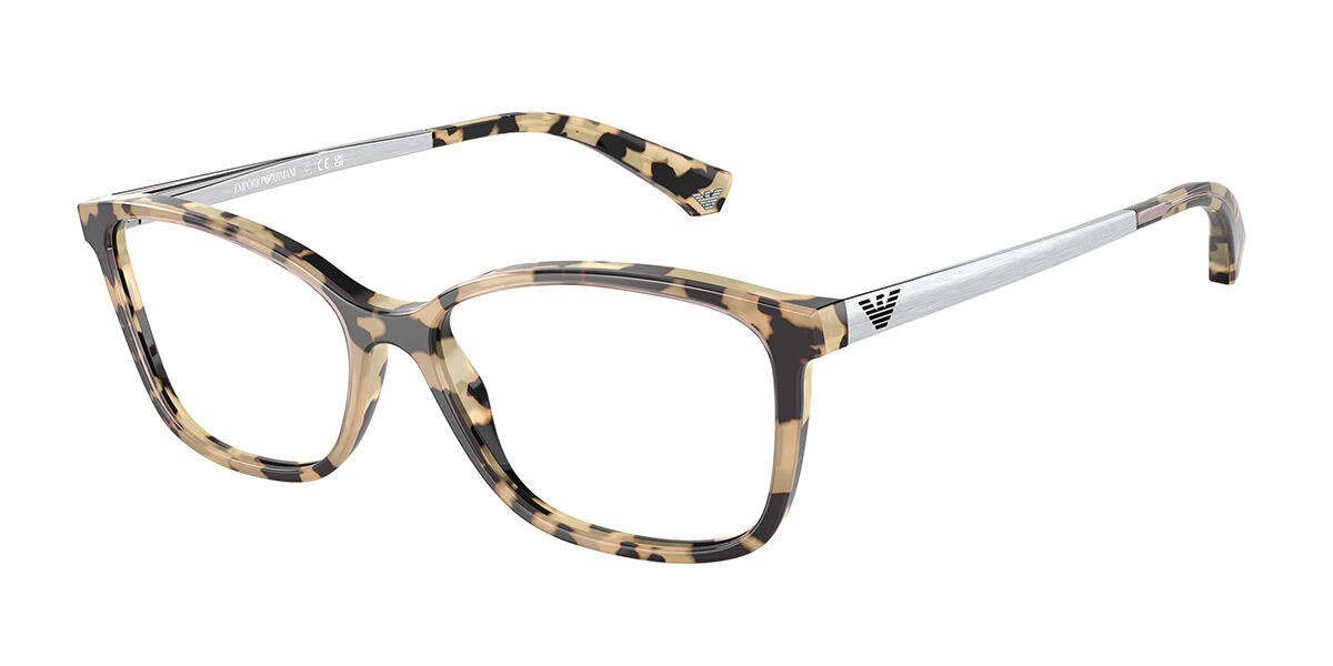 Emporio Armani EA3026 5796 Women’s Glasses Tortoiseshell Size 54 - Free Lenses - HSA/FSA Insurance - Blue Light Block Available