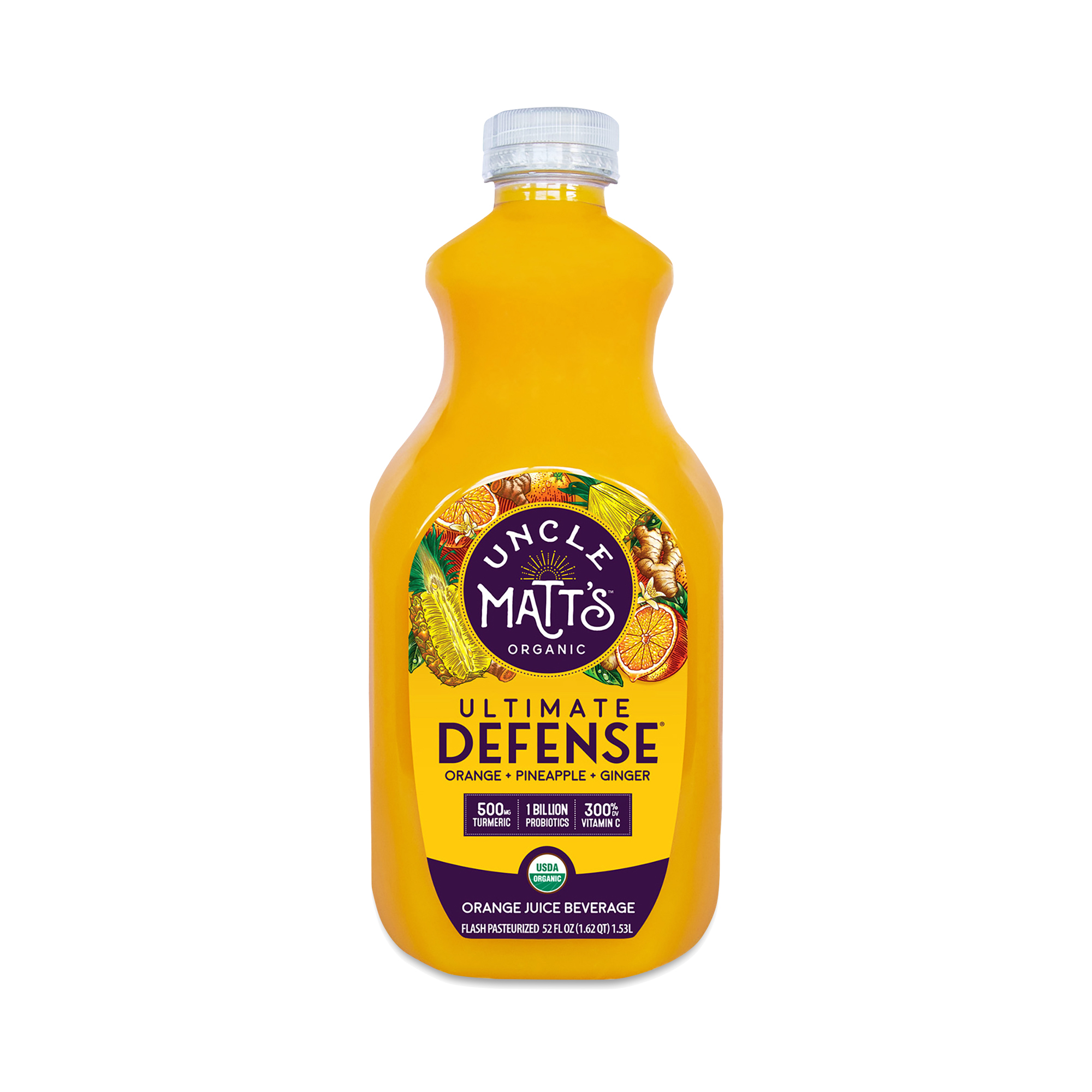 Uncle Matts, Orange Turmeric Ultimate Defense, 52 Oz (Case of 6)