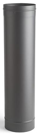 Selkirk Corporation 2805B 8 Inch  X 24 Inch  Heat-fab 22-ga Welded Black Stovepipe