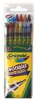 Crayola 7408 Twistable Colored Pencils- 12 Pack