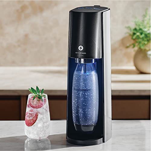 SodaStream E-TERRA Sparkling Water Maker (Black) with CO2, Carbonating Bottle, and Pepsi® Zero Sugar Mix thumbnail