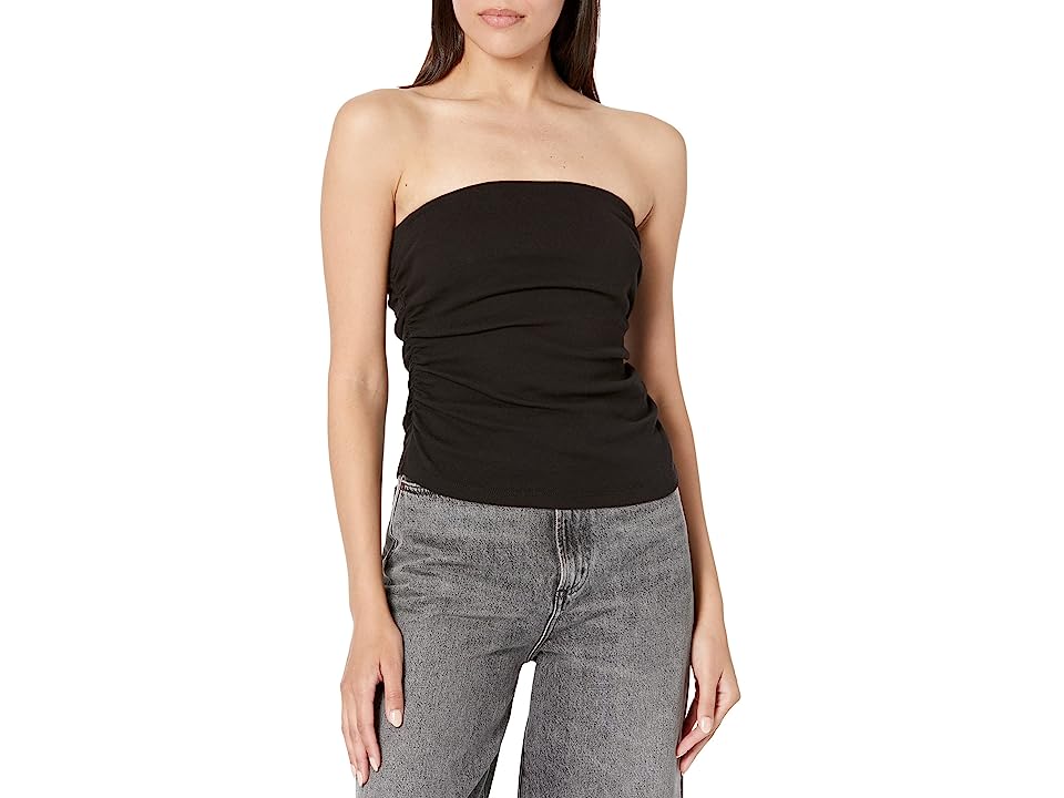 Michael Stars Womens Alexis Tube Top  L  Black thumbnail