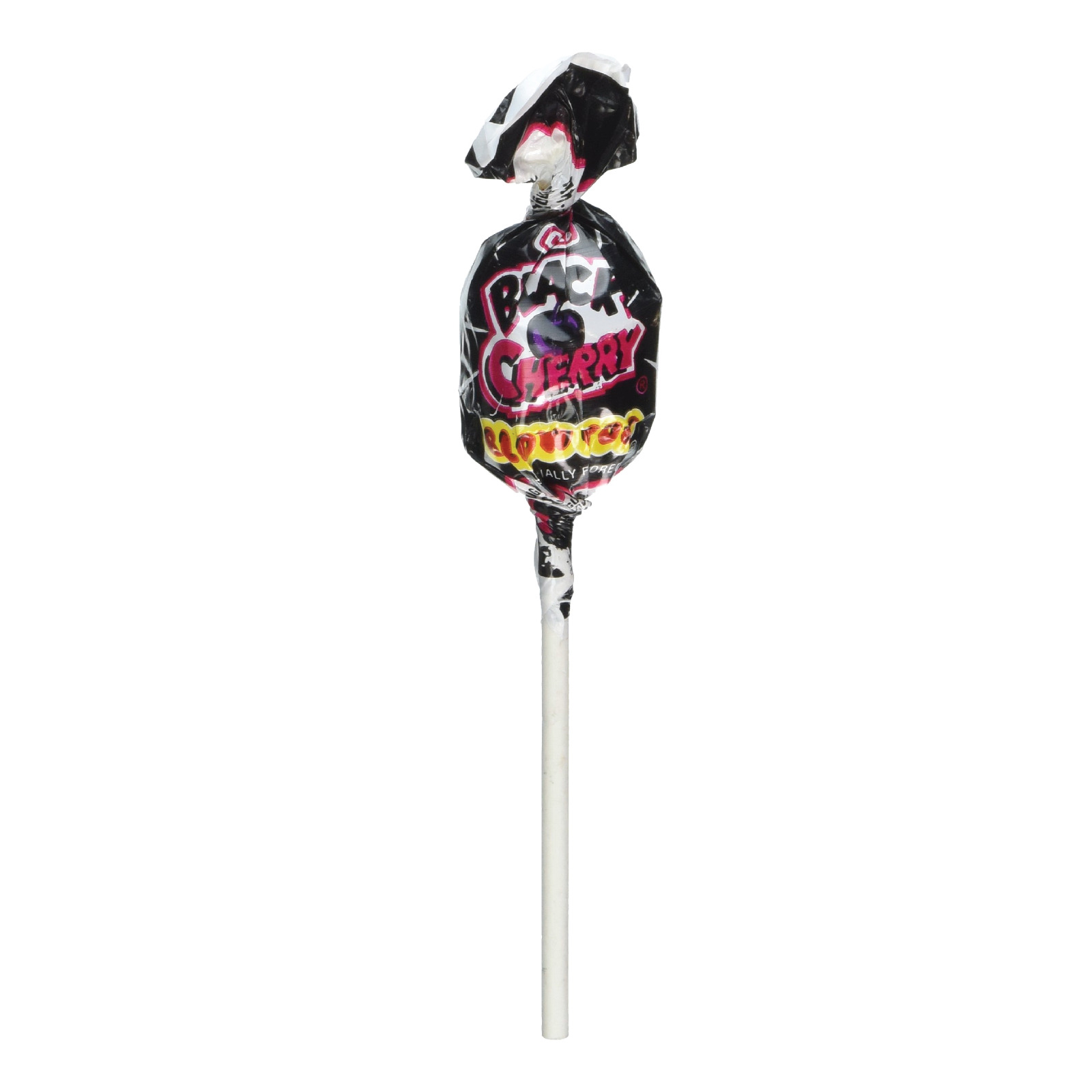 Full Box 48x Pops Charms Black Cherry Blow Pop Gum Filled Lollipops | .65oz thumbnail