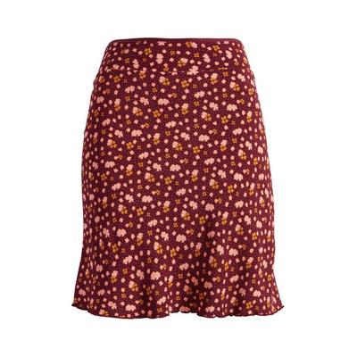 Free People Women's IRL Floral Mini Slip Skirt 196790876380  RT $60.00