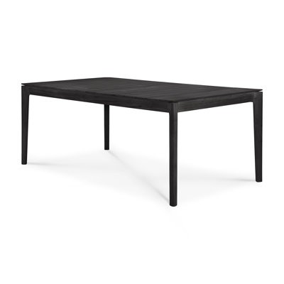 Bok Teak Black Dining Table
