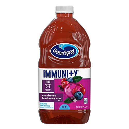 Ocean Spray, Immunity Cranberry Blueberry Acai Juice, 60 Oz (Case of 8)