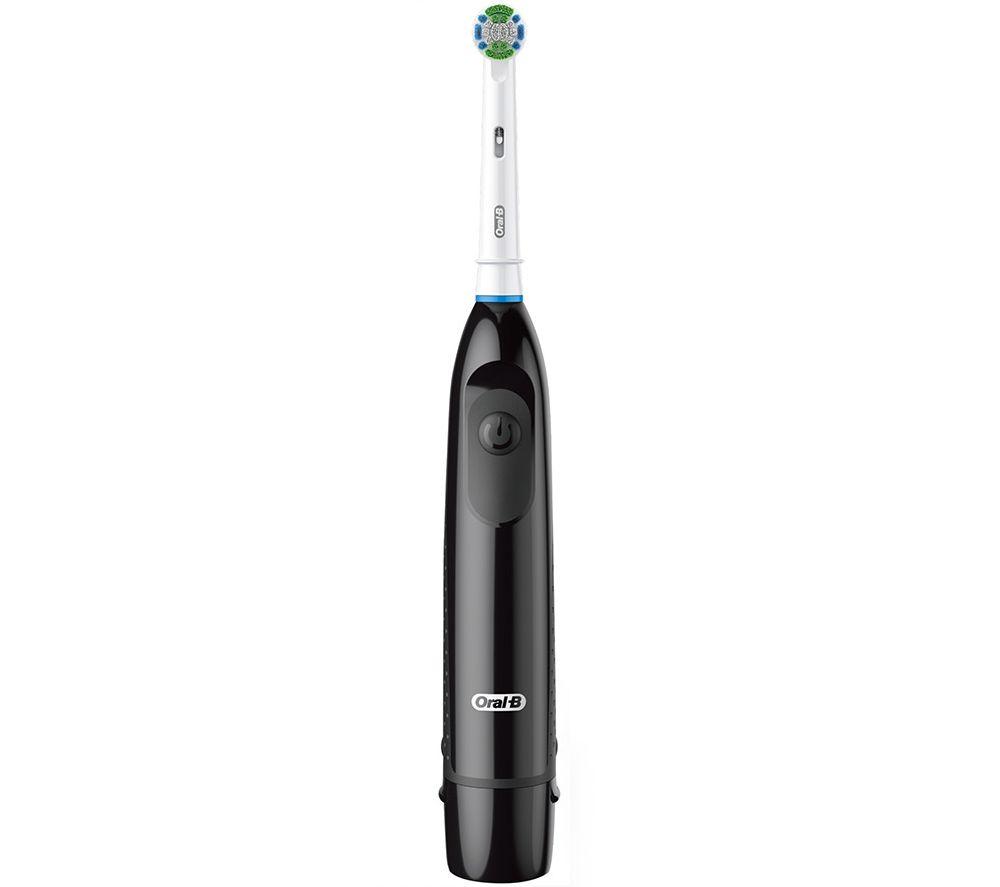 Oral-B Oral B Electric Toothbrush Rechargeable Battery Replaceable Brush Heads Black